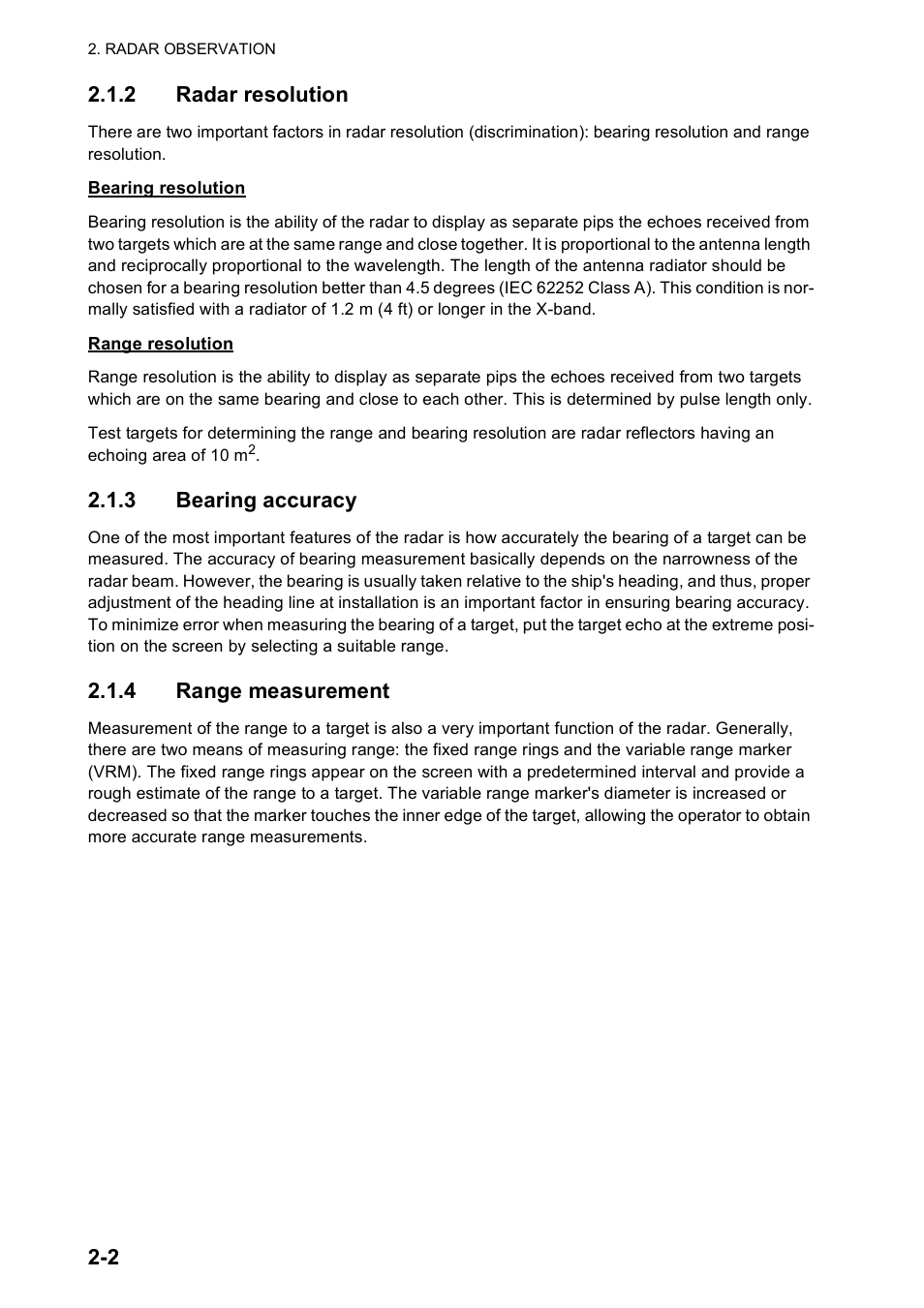 Furuno FR-8122 EU User Manual | Page 69 / 120