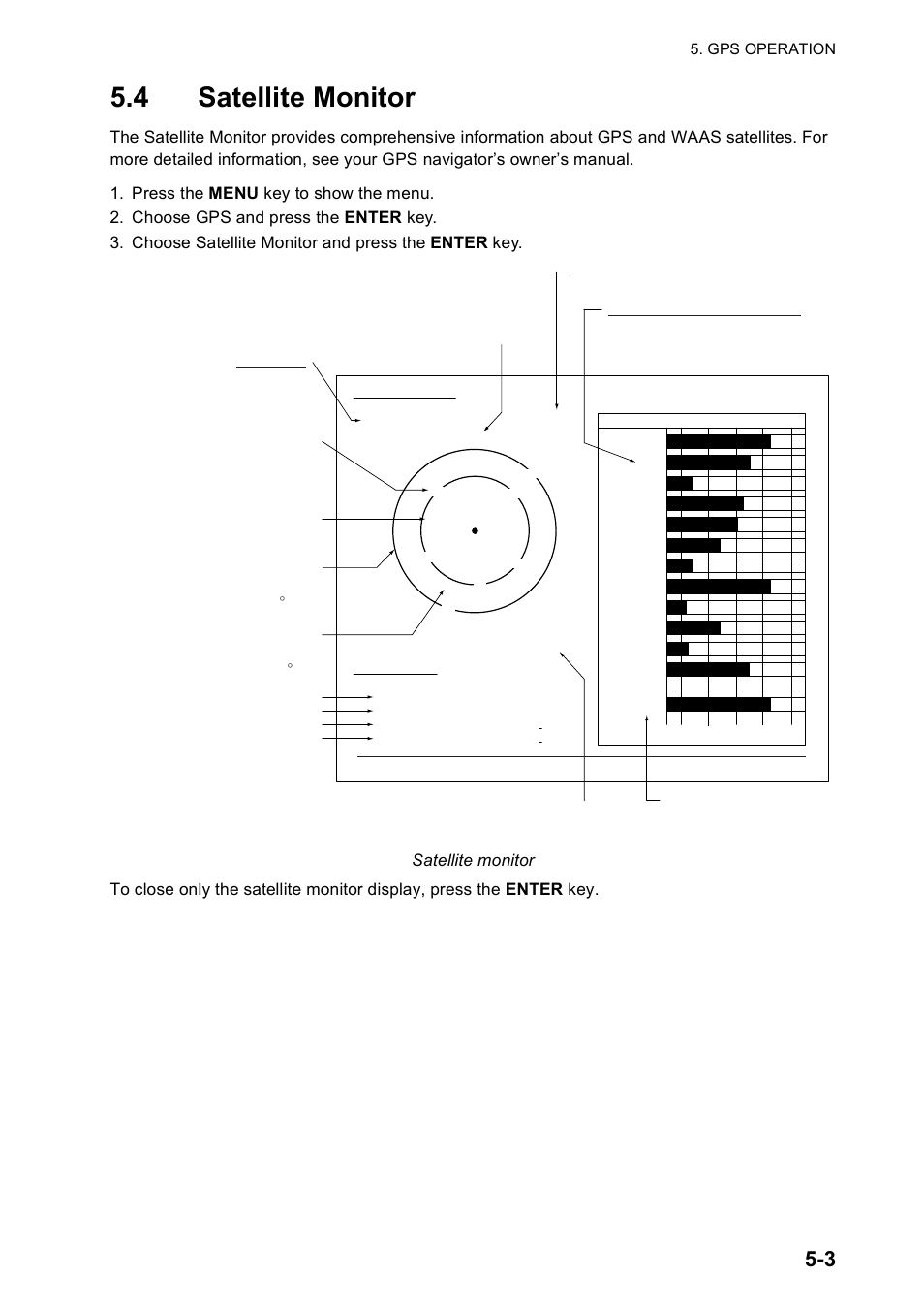 4 satellite monitor | Furuno FR-8122 EU User Manual | Page 96 / 120