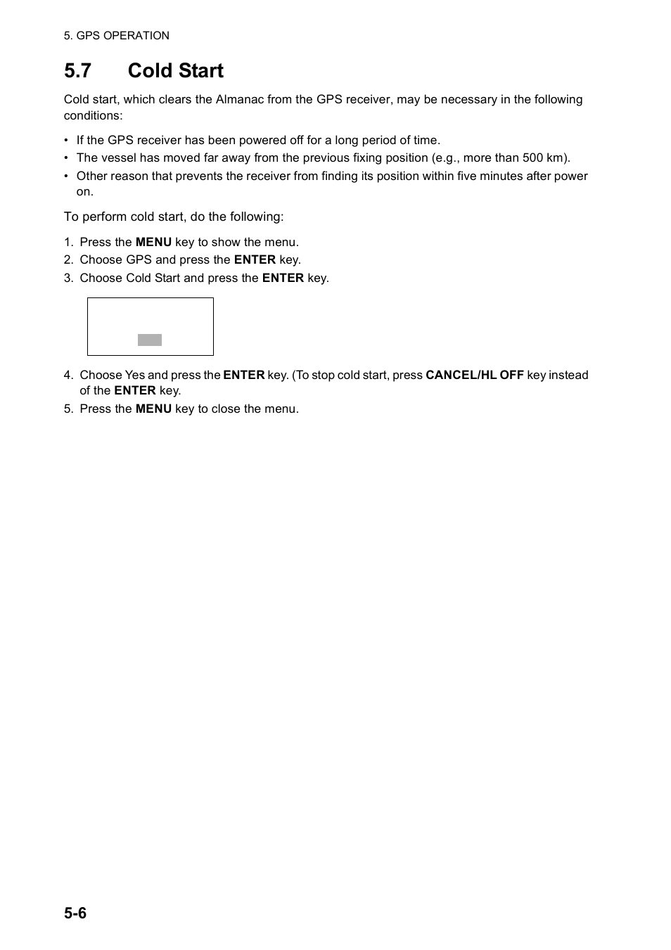 7 cold start | Furuno FR-8122 EU User Manual | Page 99 / 120