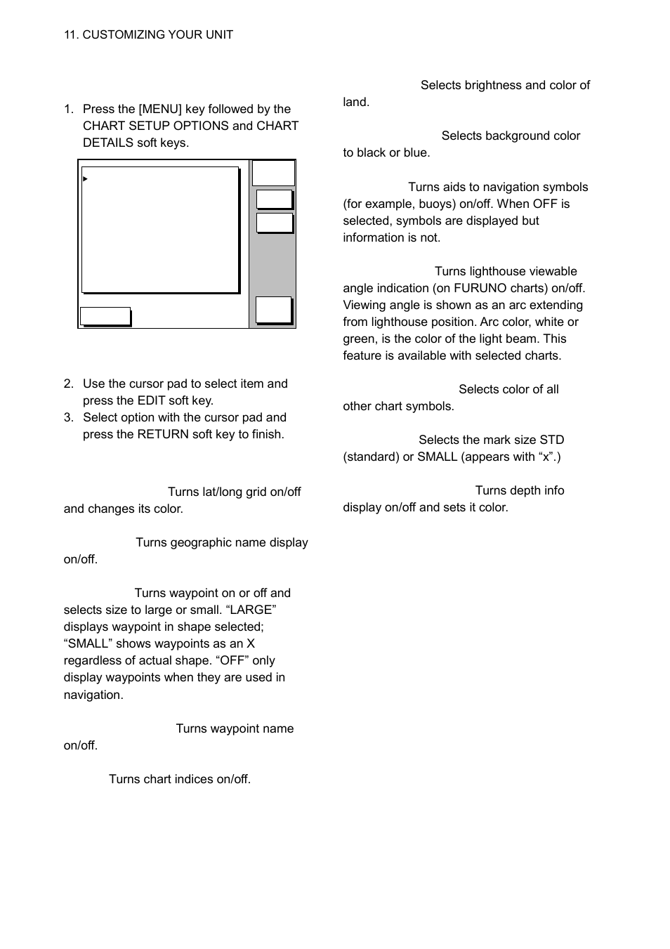 Furuno GP-1650WDF User Manual | Page 72 / 113