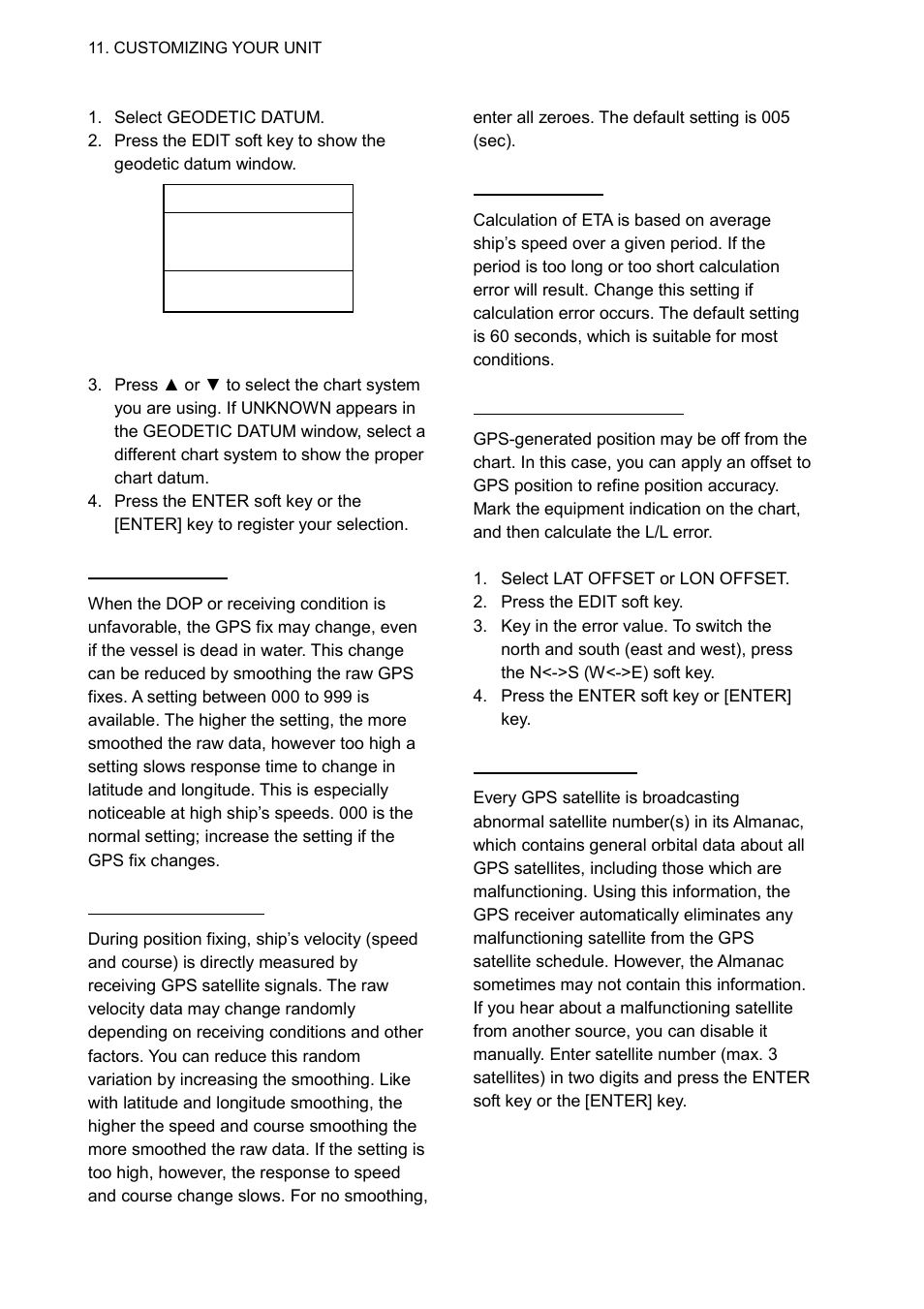 Furuno GP-1650WDF User Manual | Page 76 / 113