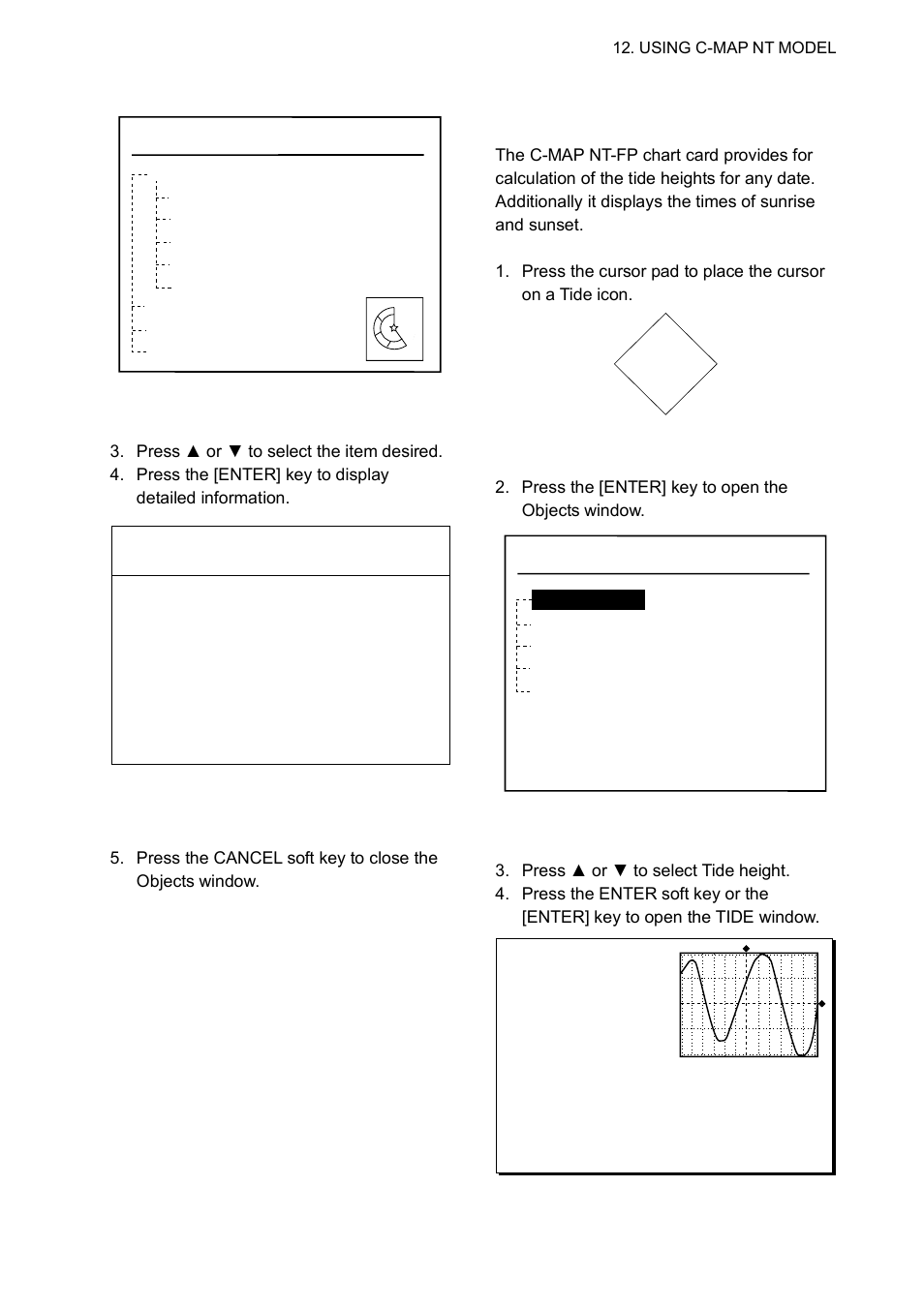 3 tidal information | Furuno GP-1650WDF User Manual | Page 87 / 113