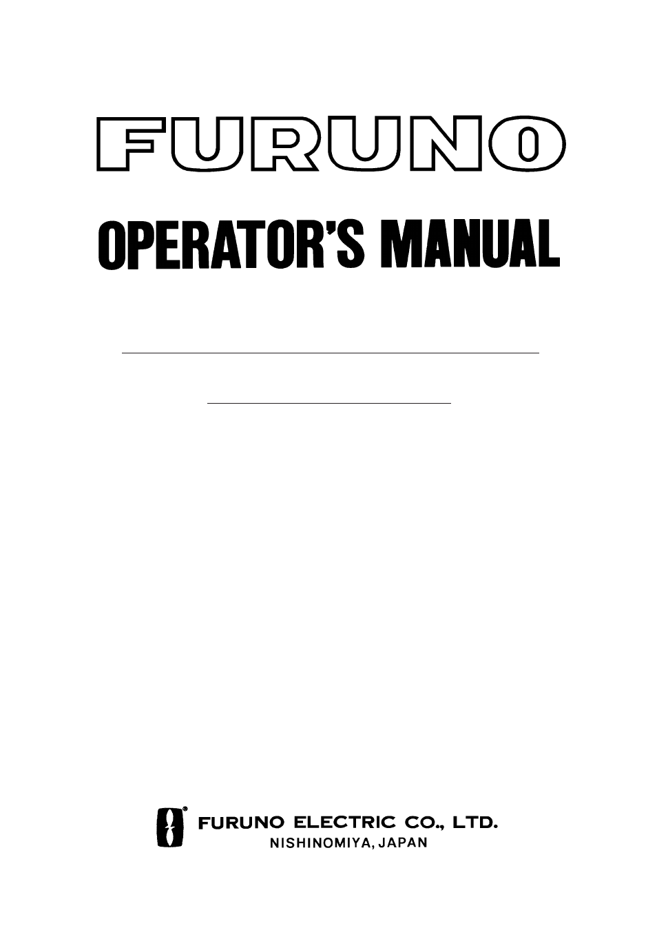 Furuno CH-37 User Manual | 90 pages