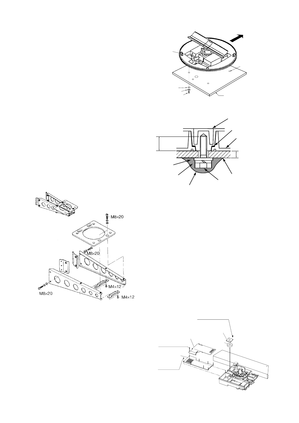 Mounting platform, Wiring and final preparation, Figure 5-4 antenna unit, cover removed | Figure 5-6 antenna unit, inside view | Furuno 841 MARK-2 User Manual | Page 42 / 58