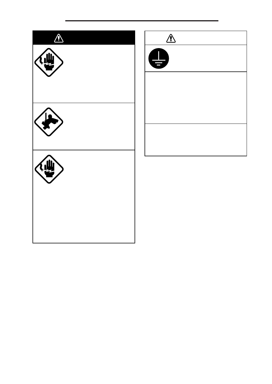 Safety instructions for the installer, Warning, Caution | Furuno 841 MARK-2 User Manual | Page 5 / 58