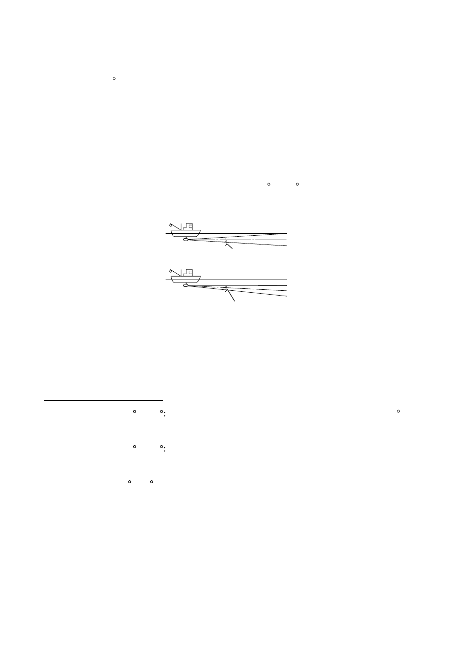 6 2.6.1 tilt angle for surface fish | Furuno CH-300 User Manual | Page 32 / 124