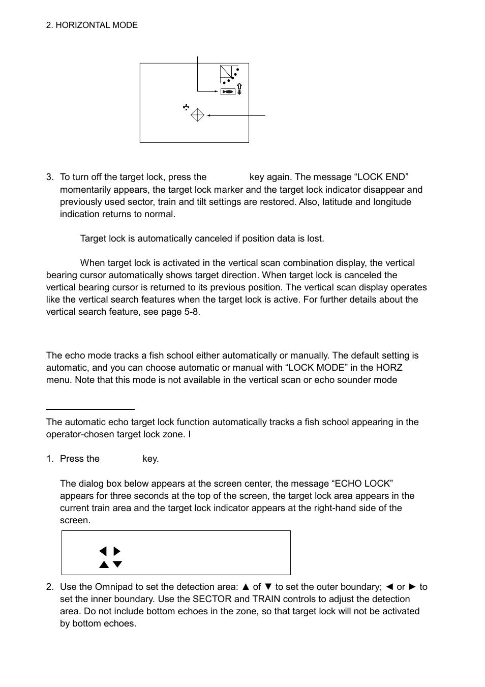 3 echo mode | Furuno CH-300 User Manual | Page 46 / 124