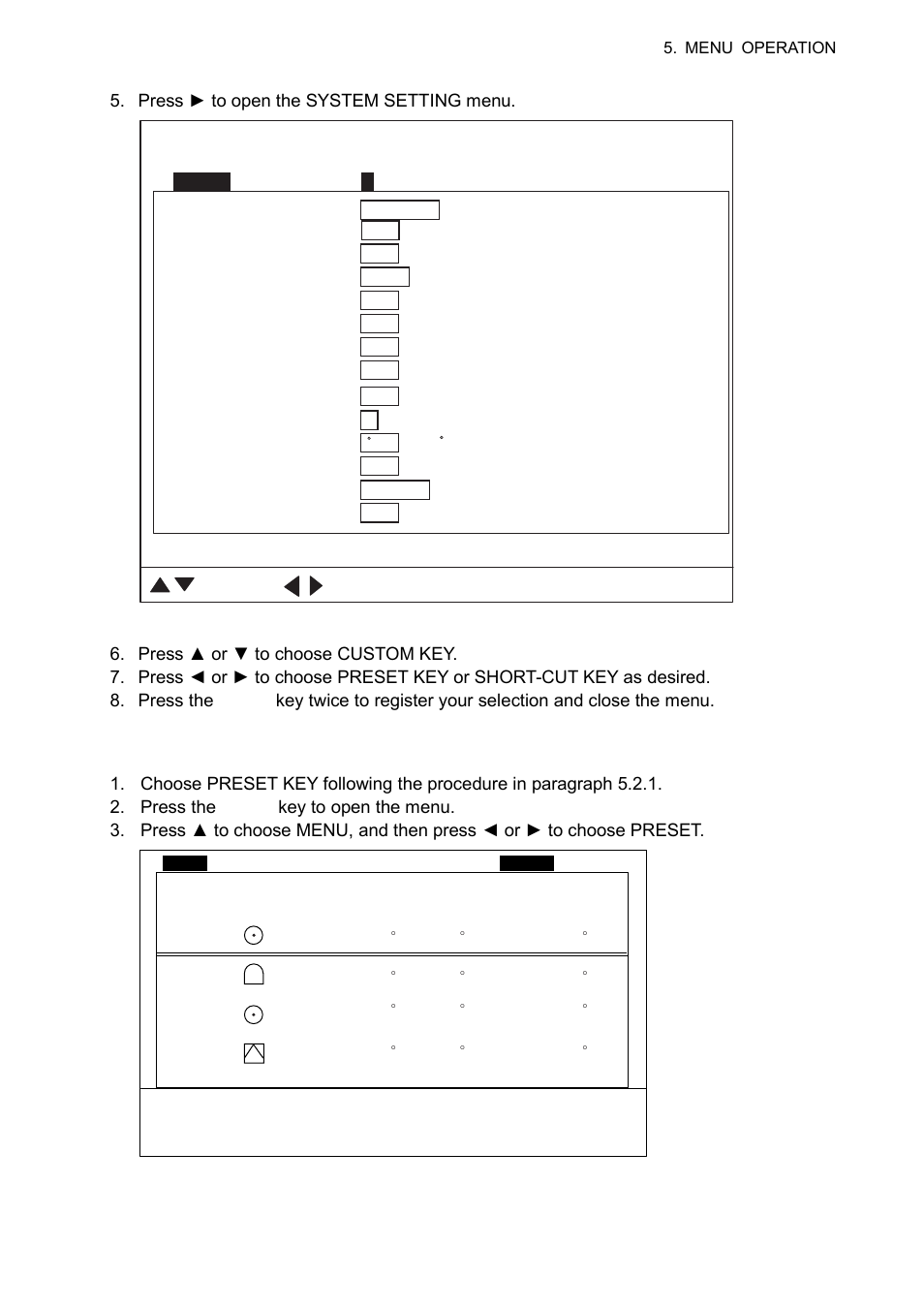 2 preset key | Furuno CH-300 User Manual | Page 91 / 124