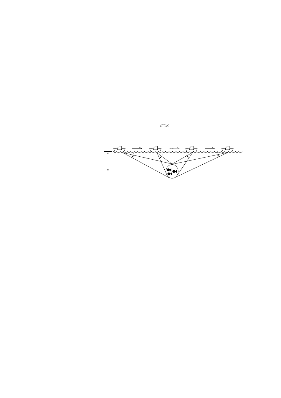 Tracking a fish school (target lock) | Furuno CSH-23F/24F User Manual | Page 58 / 114