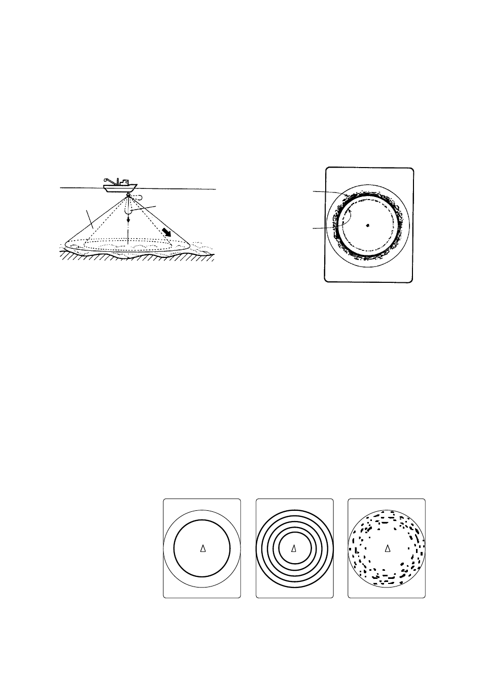 False echo by sidelobe, Noise and interference | Furuno CSH-23F/24F User Manual | Page 90 / 114