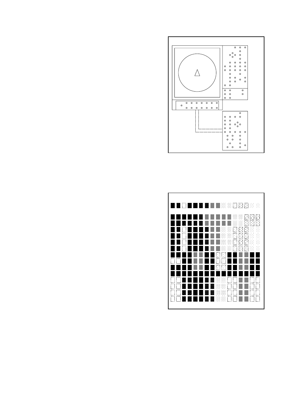 Figure 14-5 color test, Figure 14-4 panel test | Furuno CSH-23F/24F User Manual | Page 95 / 114