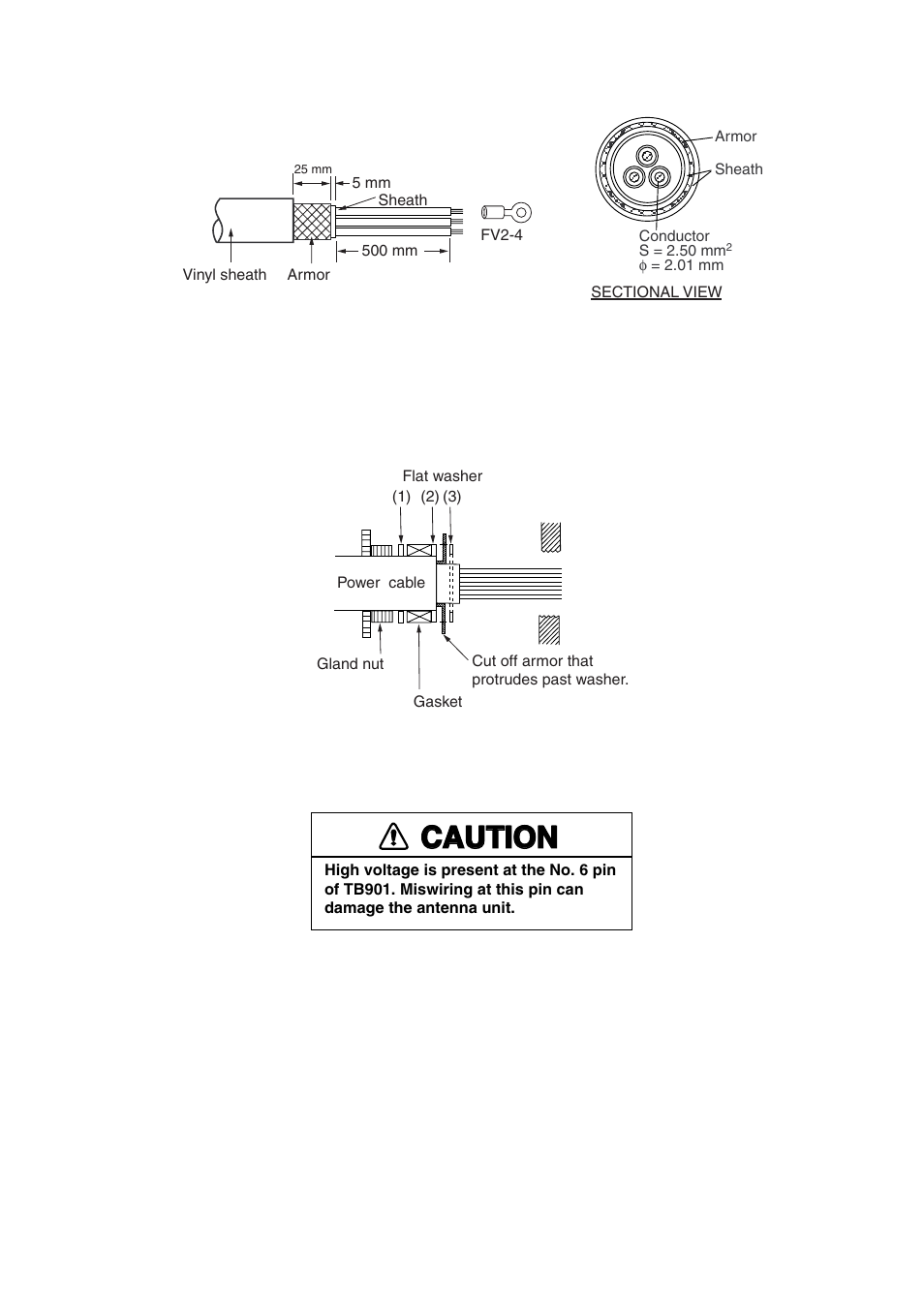 Caution | Furuno FAR-2157-D User Manual | Page 31 / 111