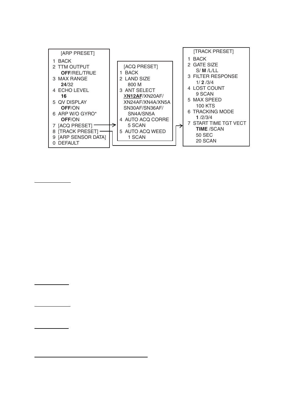 11 arpa preset menu | Furuno FAR-2157-D User Manual | Page 53 / 111