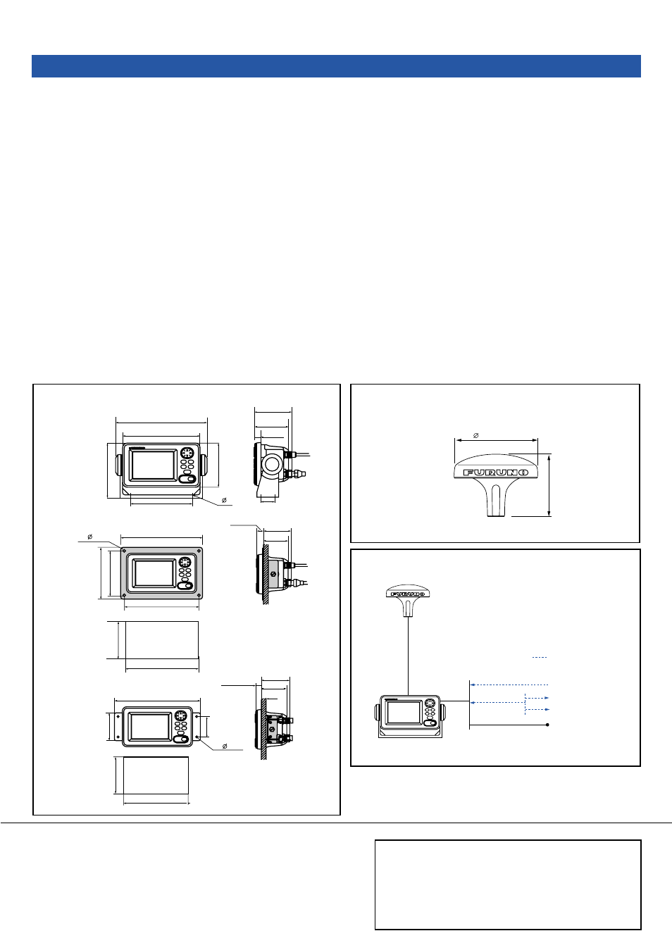 Specifications of nx-300, Environment, Power supply | Equipment list, Display unit, Antenna unit, Interconnection diagram | Furuno NX-300 User Manual | Page 2 / 2