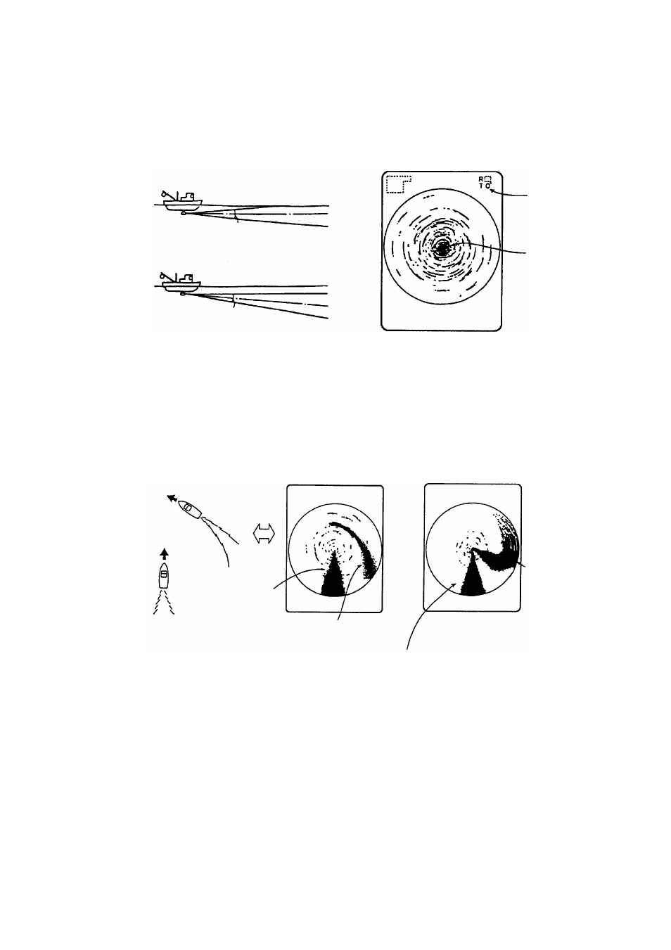 Sea surface reflections, Wake | Furuno CSH-5 MARK-2 User Manual | Page 34 / 73