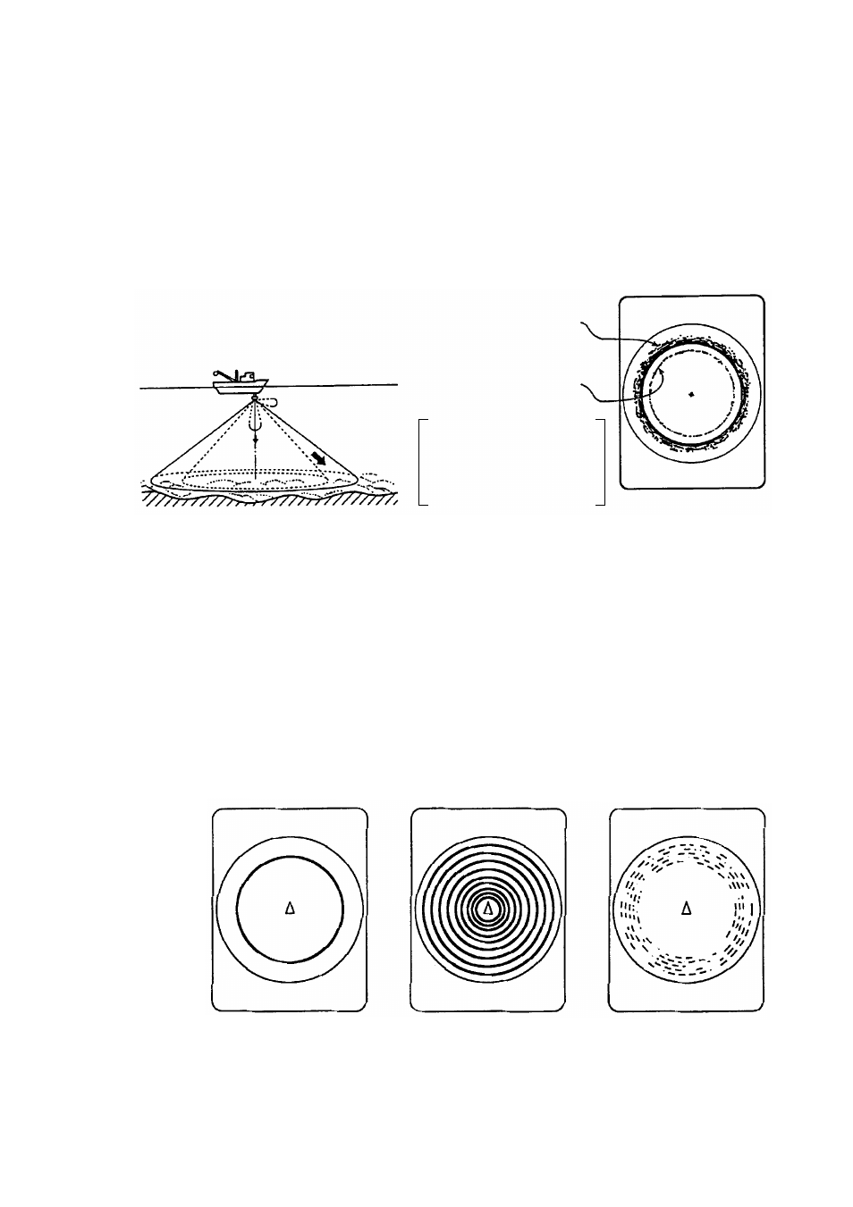 False echo by sidelobe, Noise and interference | Furuno CSH-5 MARK-2 User Manual | Page 35 / 73