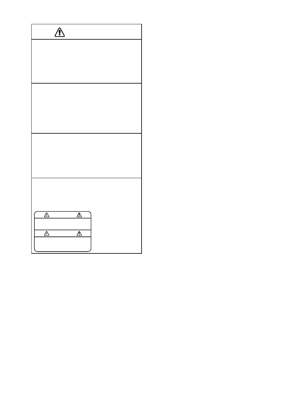 Caution | Furuno CSH-5 MARK-2 User Manual | Page 4 / 73