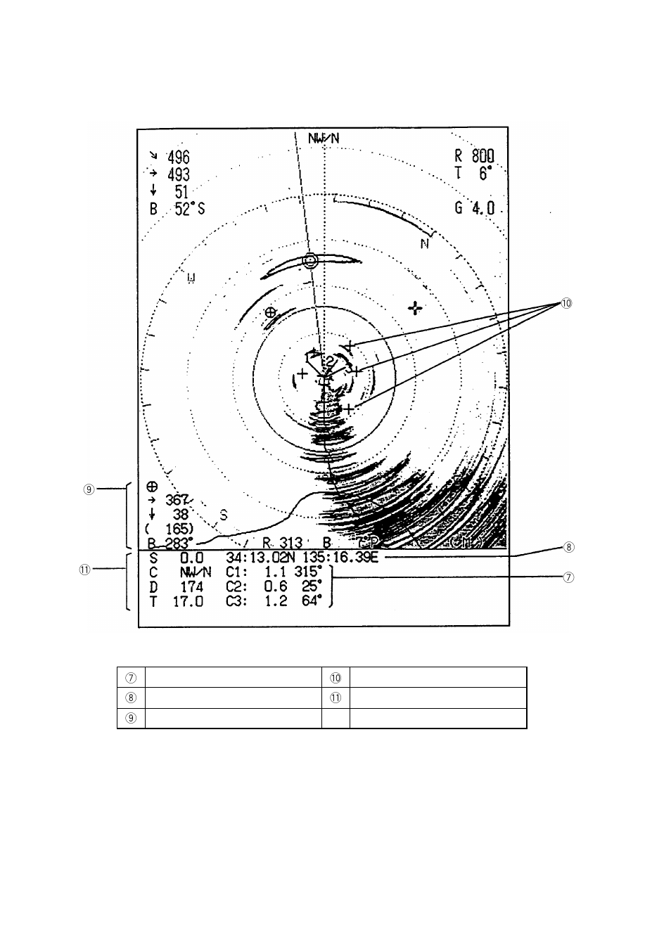 Normal + text mode | Furuno CSH-5 MARK-2 User Manual | Page 54 / 73