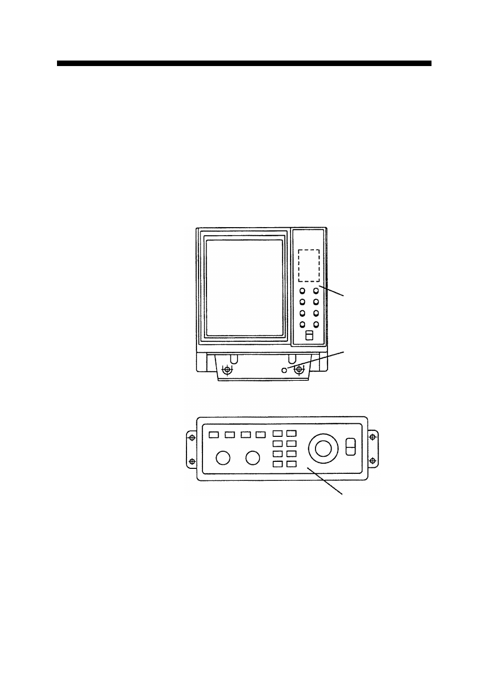 Controls, Operating controls | Furuno CSH-5 MARK-2 User Manual | Page 9 / 73