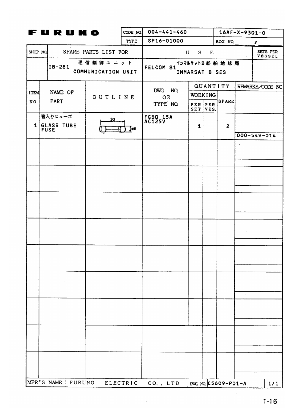 Furuno FELCOM 81B User Manual | Page 24 / 87