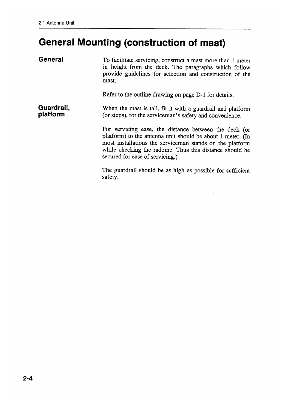Furuno FELCOM 81B User Manual | Page 28 / 87