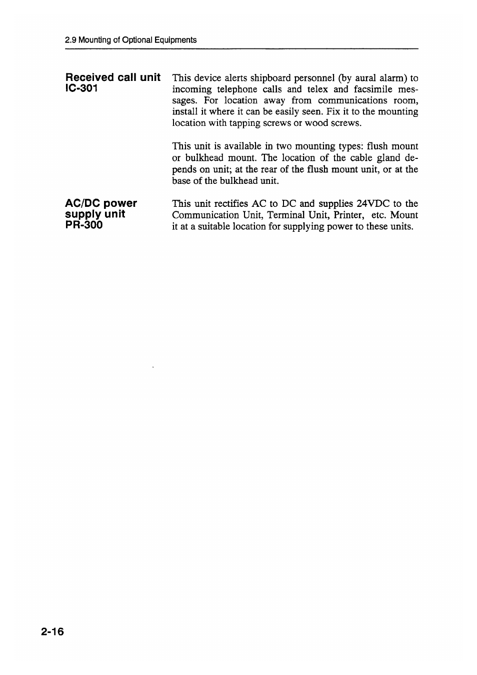 Furuno FELCOM 81B User Manual | Page 40 / 87