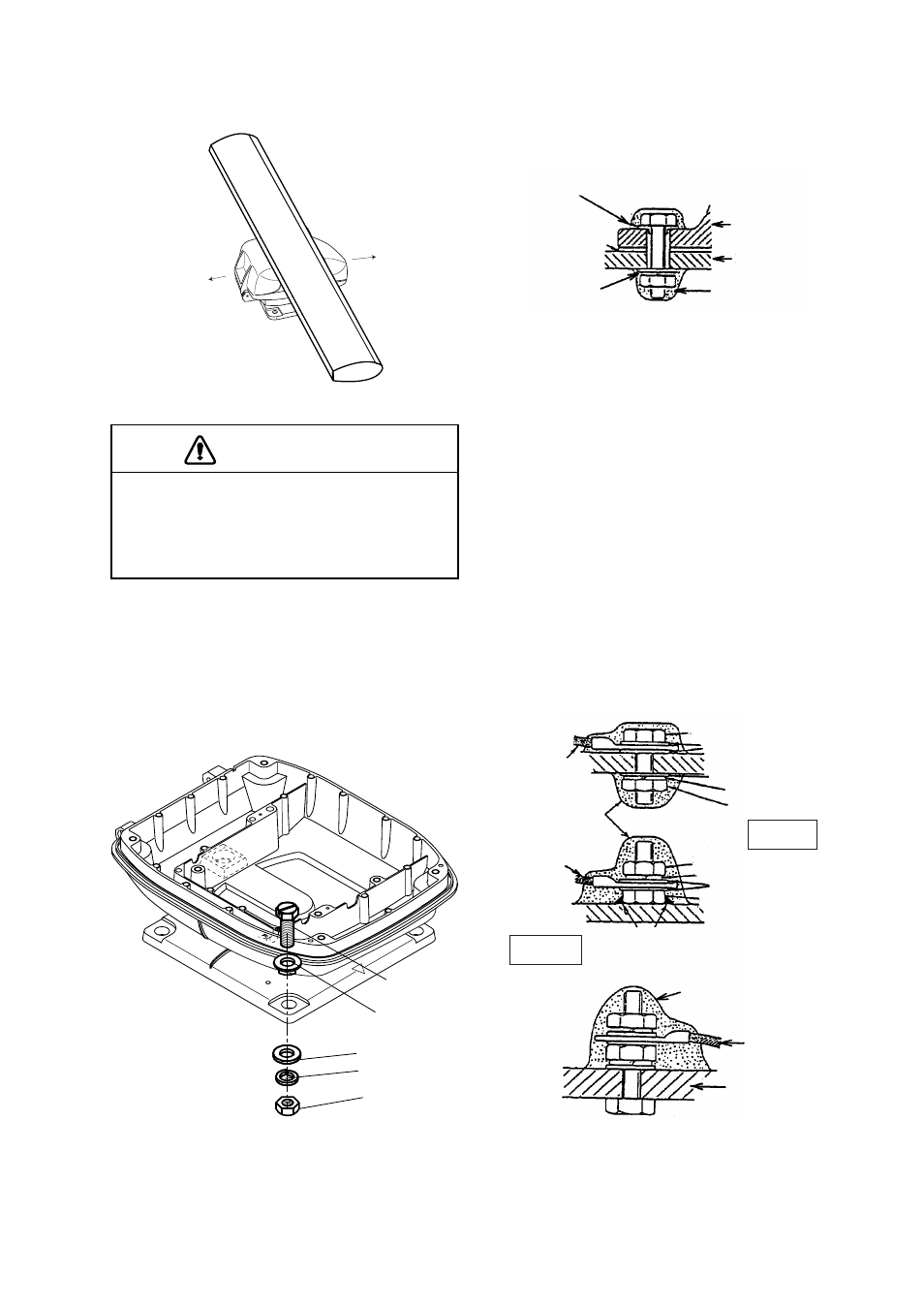 Caution | Furuno 1932 MARK-2 User Manual | Page 10 / 33