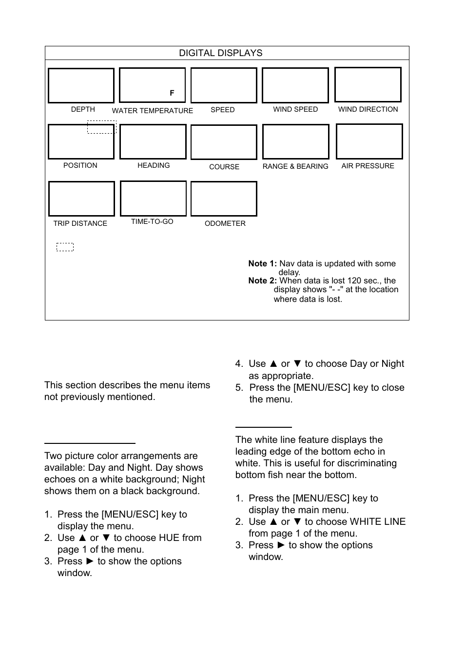 17 other menu items, Page 1 | Furuno Ls4100 User Manual | Page 22 / 48