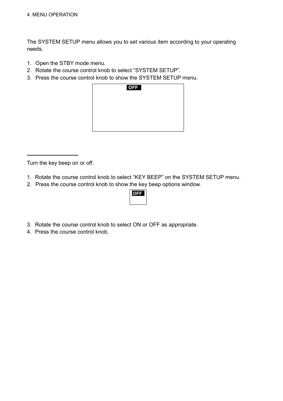 Furuno 520 User Manual | Page 48 / 73
