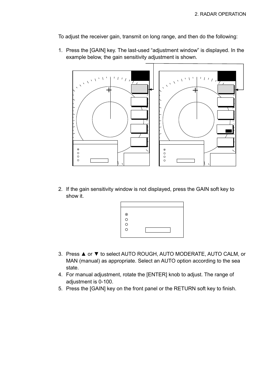 H-up | Furuno NAVNET 1752C User Manual | Page 37 / 260