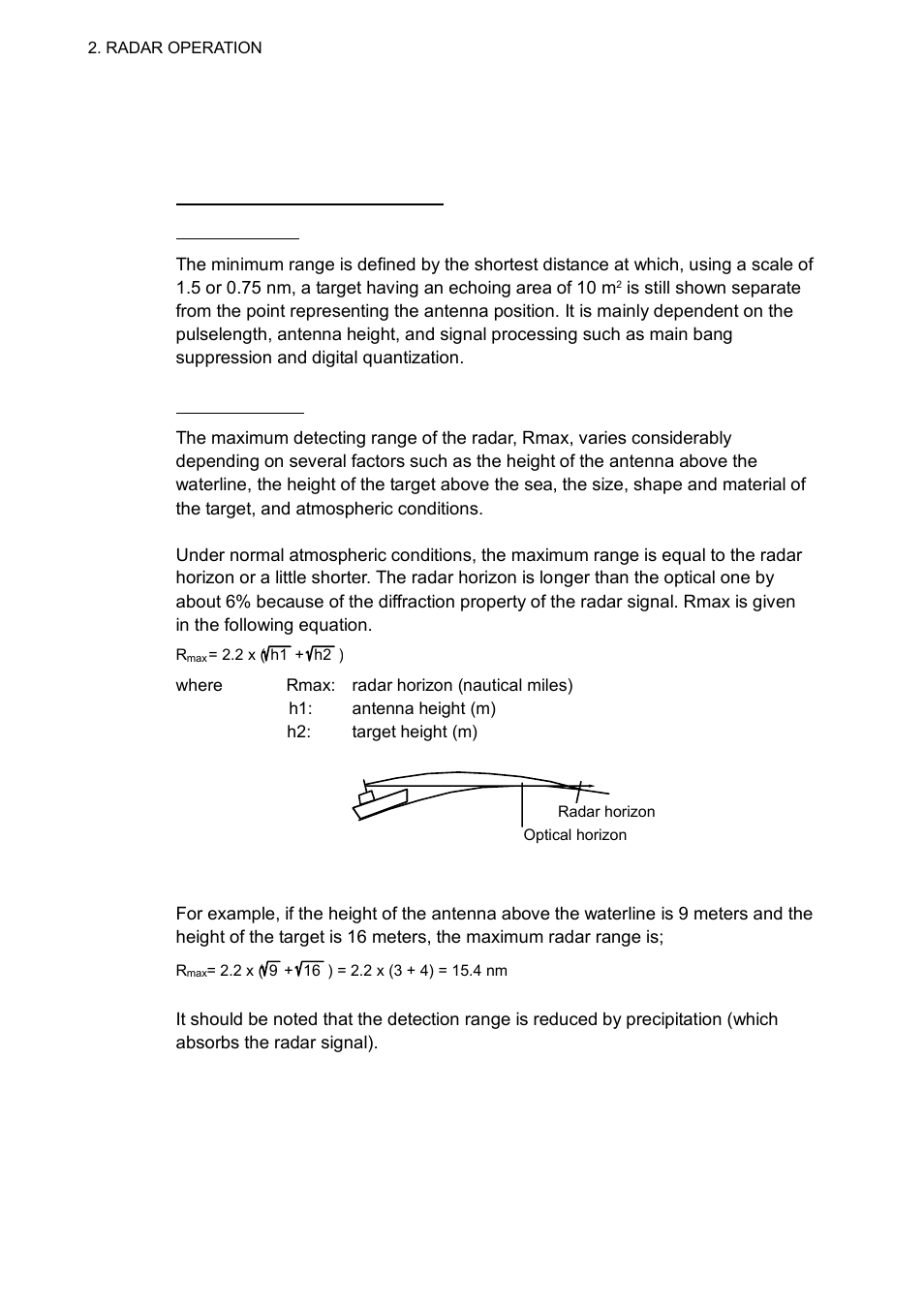 26 interpreting the radar display, 1 general | Furuno NAVNET 1752C User Manual | Page 78 / 260