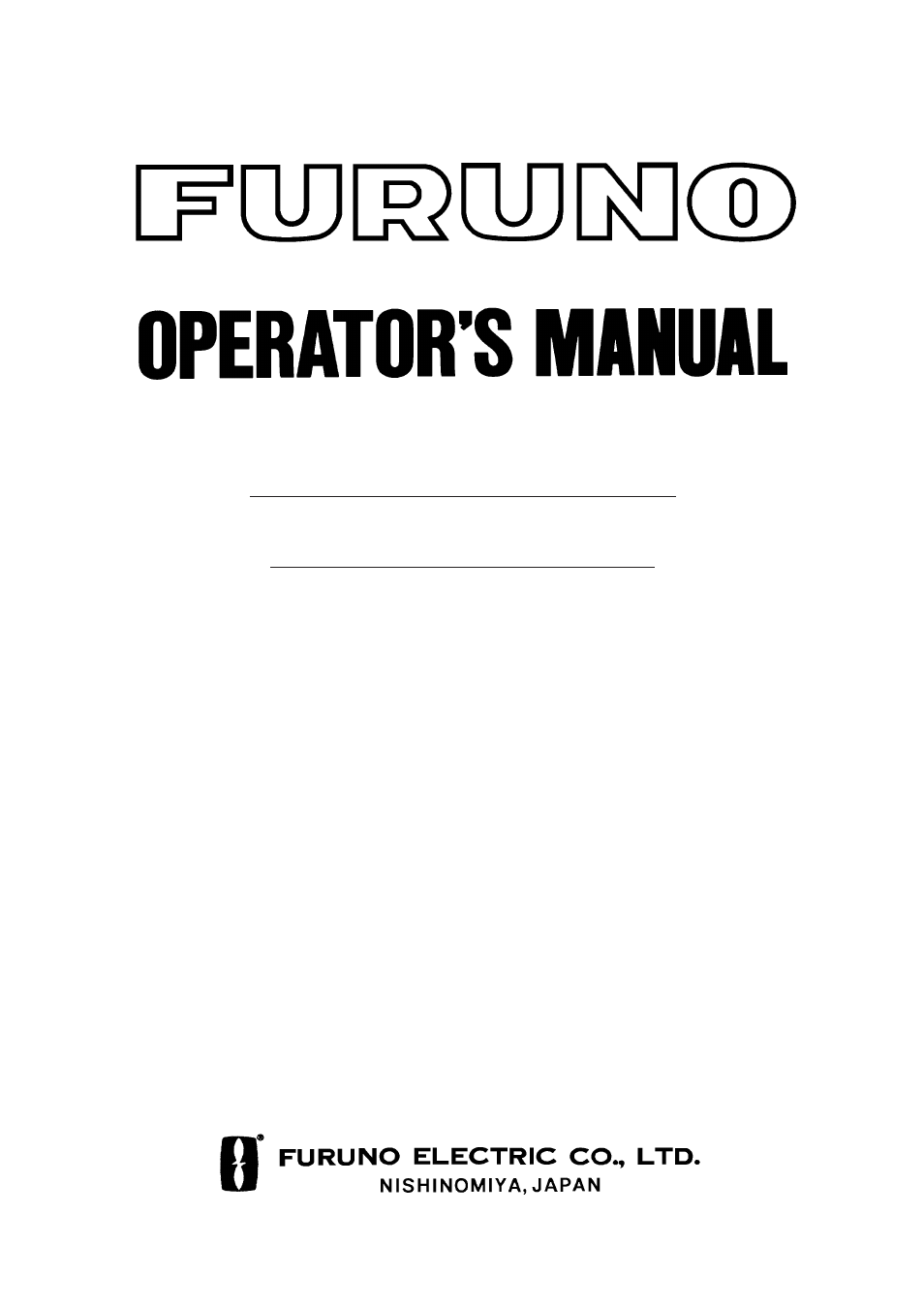 Furuno FR-1710 User Manual | 78 pages