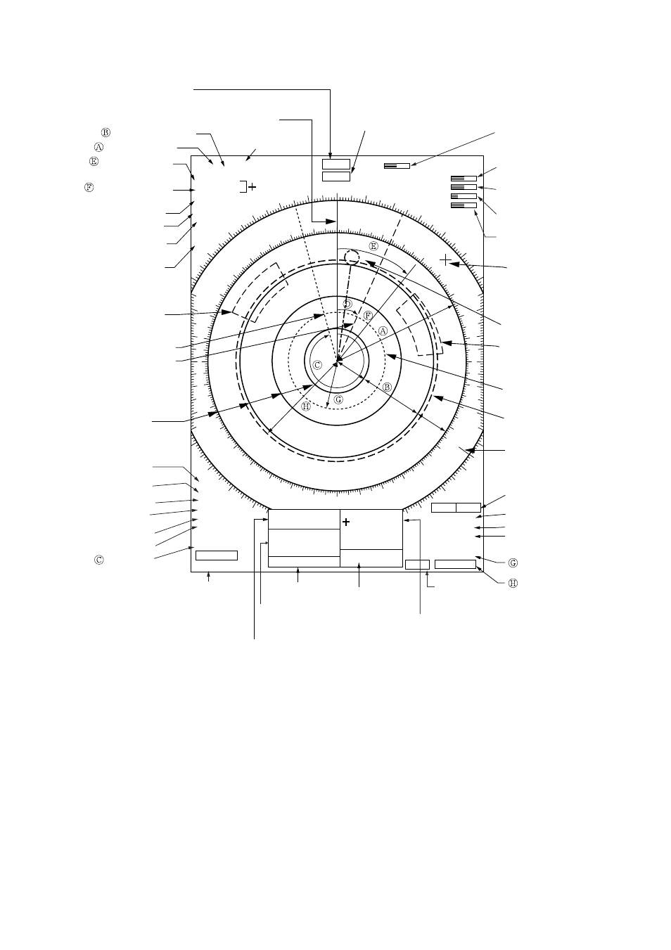 9 on-screen legends and markers | Furuno FR-1710 User Manual | Page 19 / 78