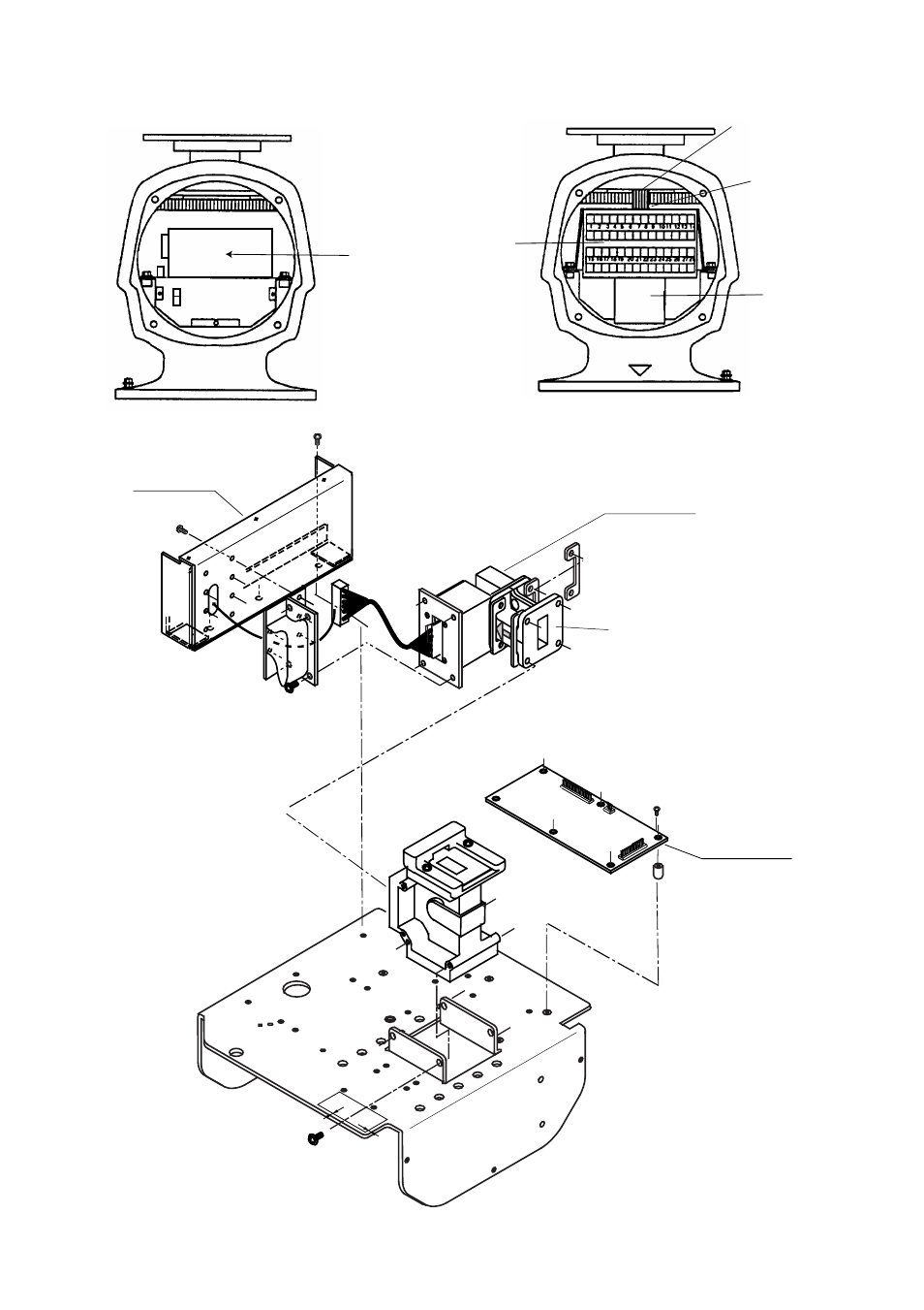Fr-1710/1725 scanner unit | Furuno FR-1710 User Manual | Page 70 / 78