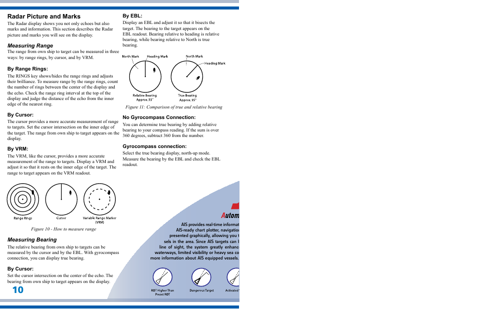 Radar picture and marks, How to suppress sea clutter, How to suppress rain clutter | Furuno Marine Radar User Manual | Page 12 / 24