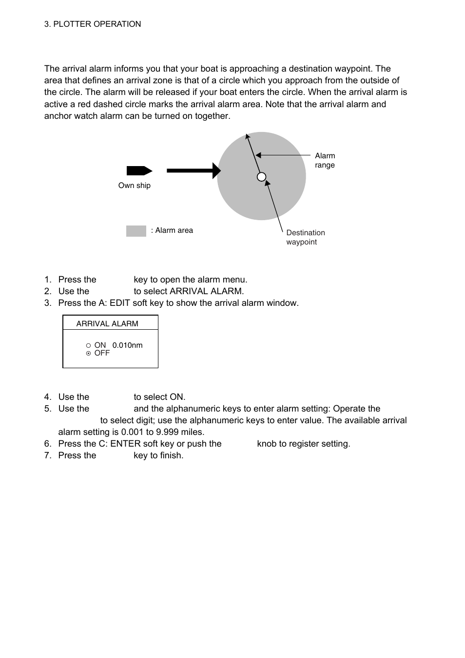 Furuno 1834C-BB User Manual | Page 111 / 233