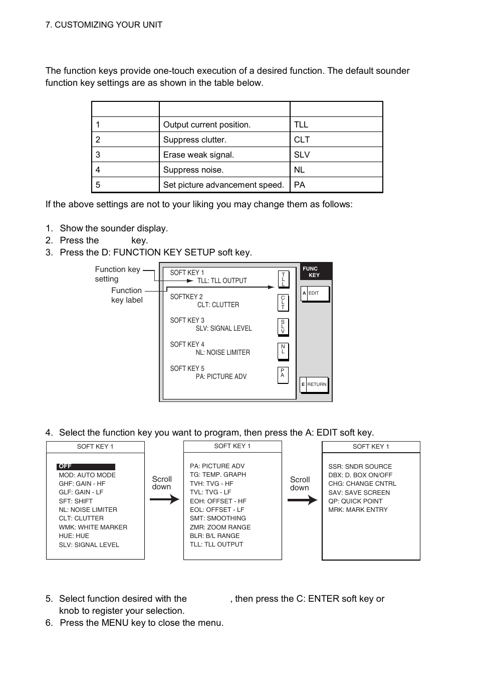 Furuno 1834C-BB User Manual | Page 191 / 233