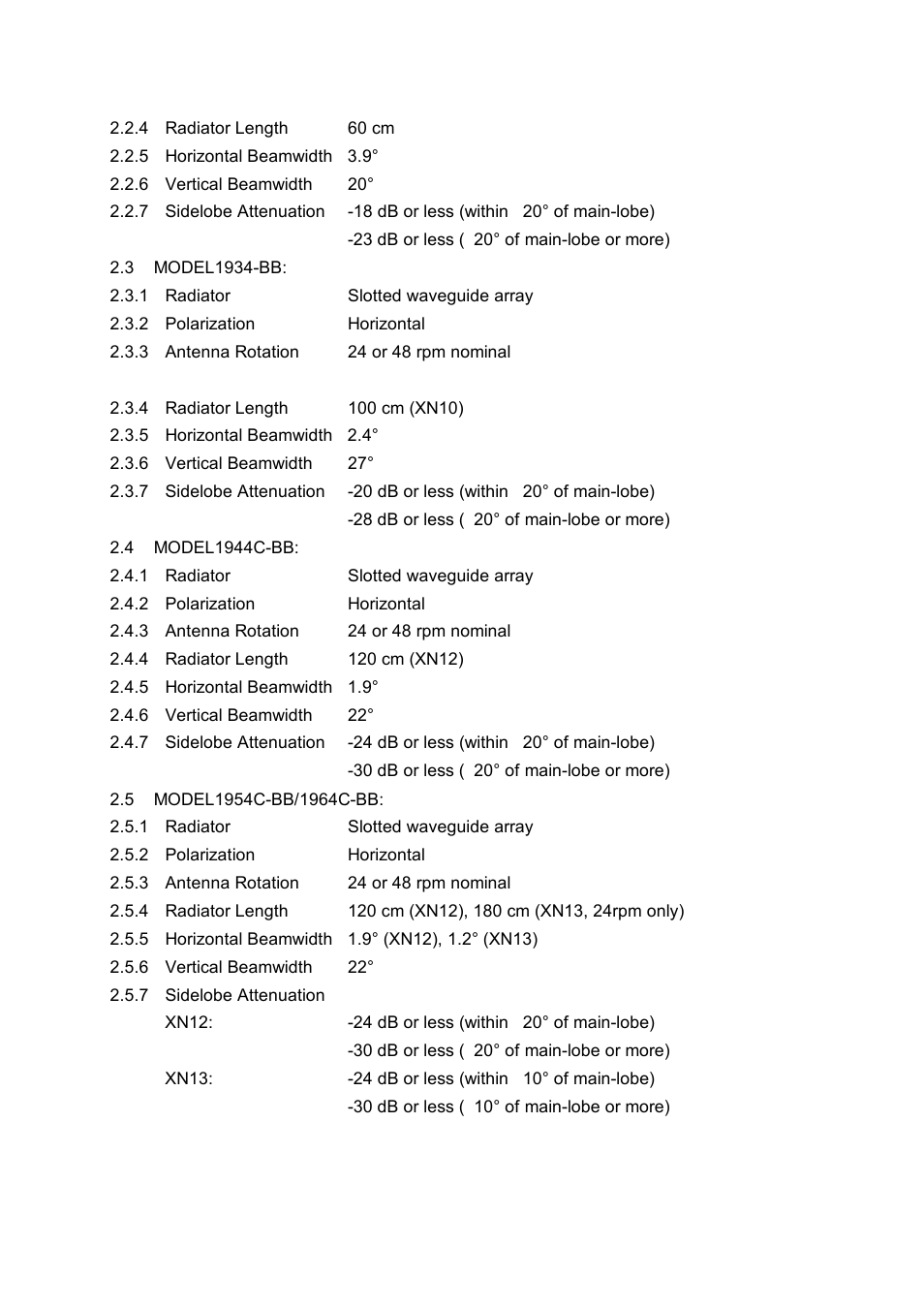 Furuno 1834C-BB User Manual | Page 221 / 233