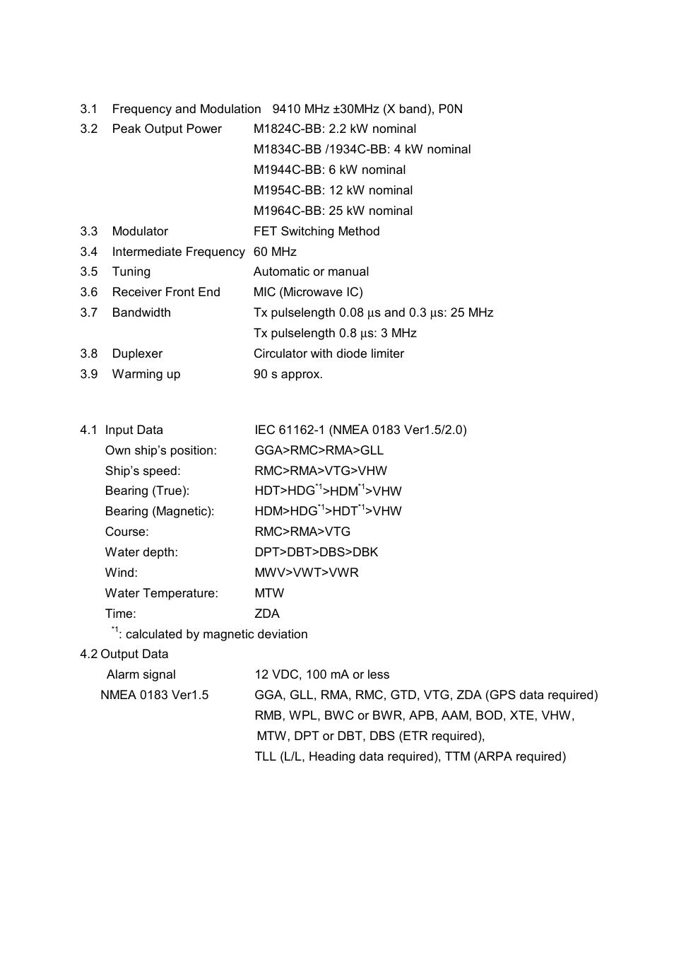 Furuno 1834C-BB User Manual | Page 222 / 233
