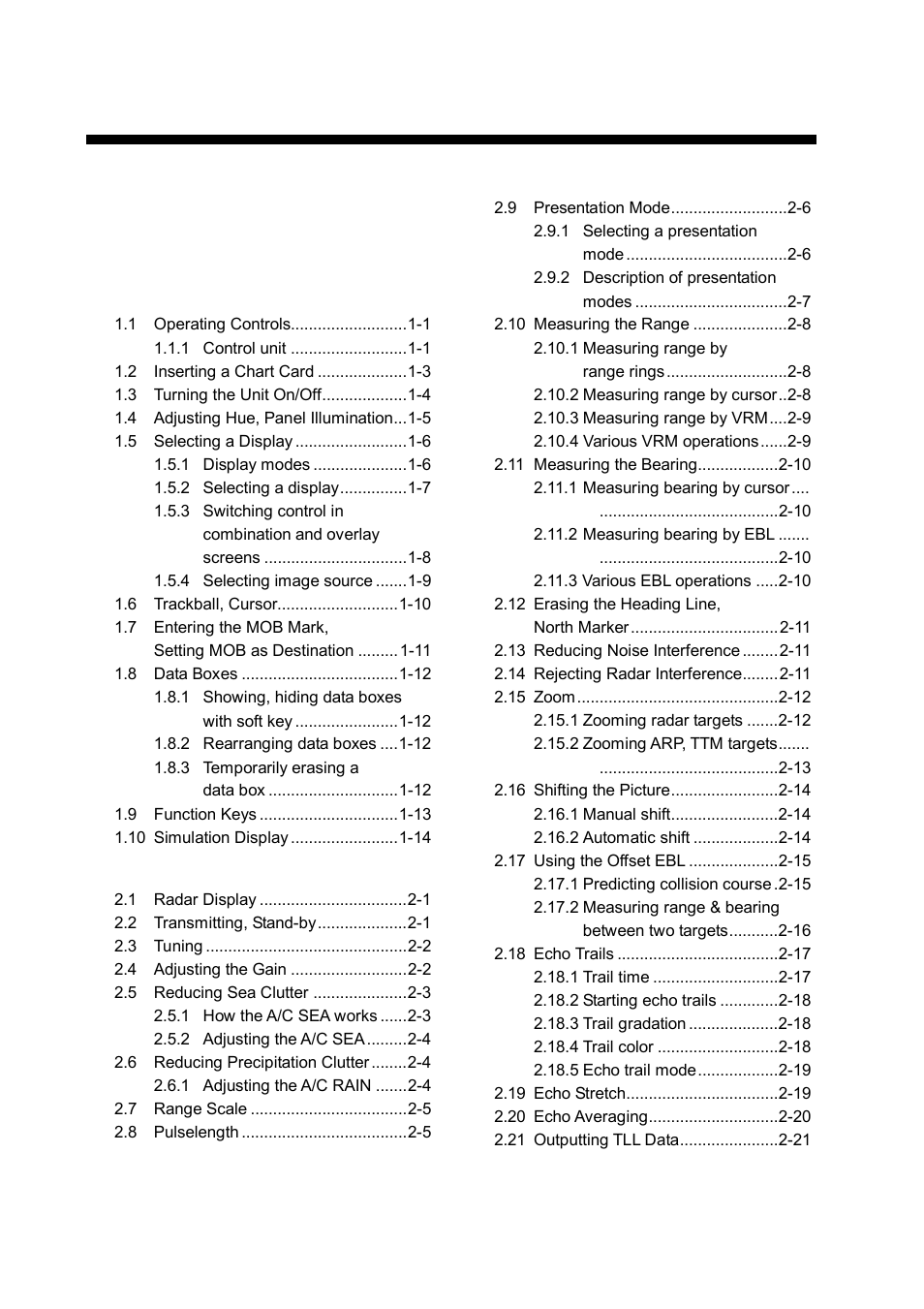 Furuno 1834C-BB User Manual | Page 3 / 233