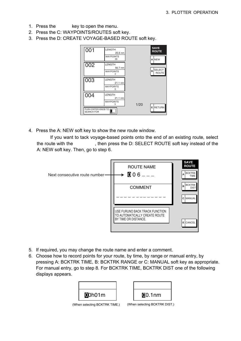 00h01m | Furuno 1834C-BB User Manual | Page 98 / 233