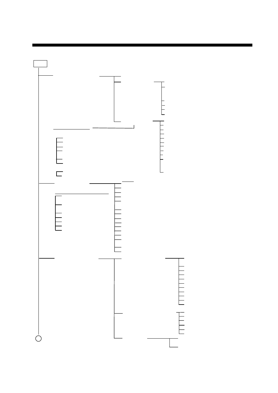 Appendix, Menu tree | Furuno GP-1850WDF User Manual | Page 101 / 115