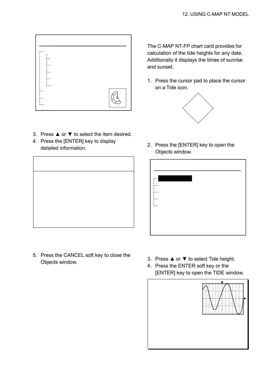 3 tidal information | Furuno GP-1850WDF User Manual | Page 89 / 115