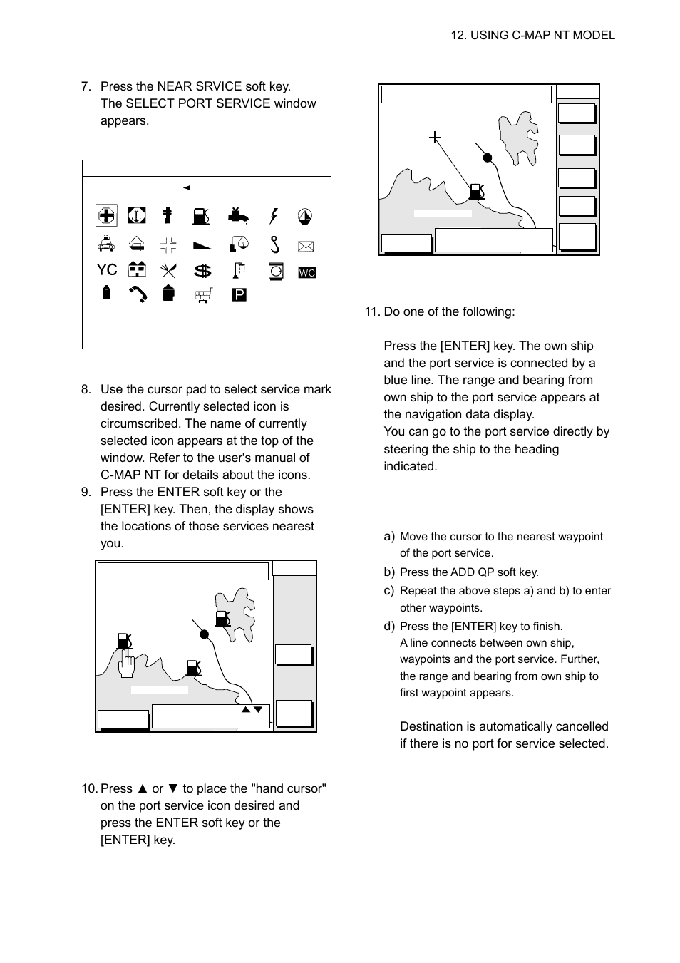 Select port service | Furuno GP-1850WDF User Manual | Page 91 / 115