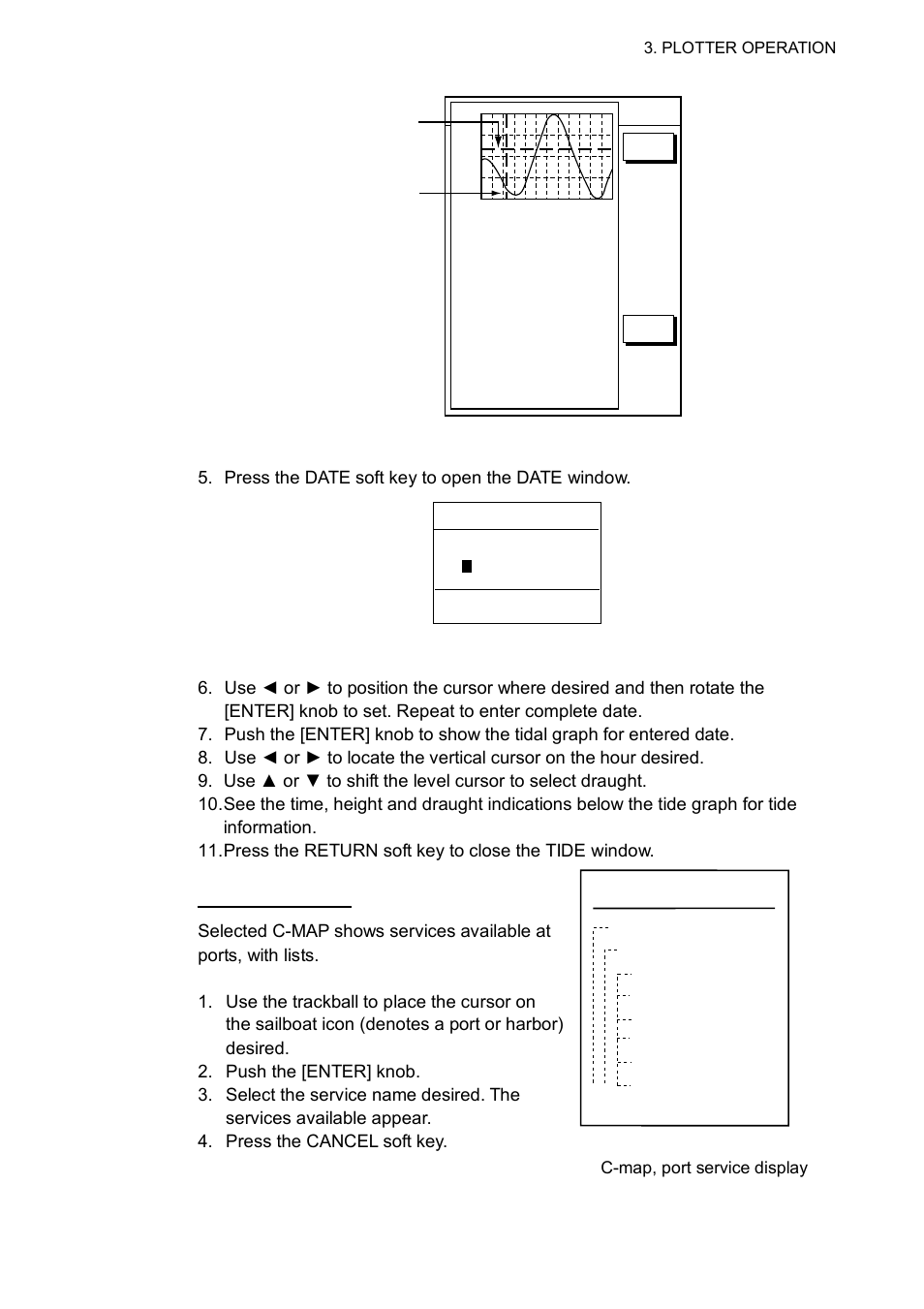 C-map, port service display | Furuno 1763C User Manual | Page 101 / 260
