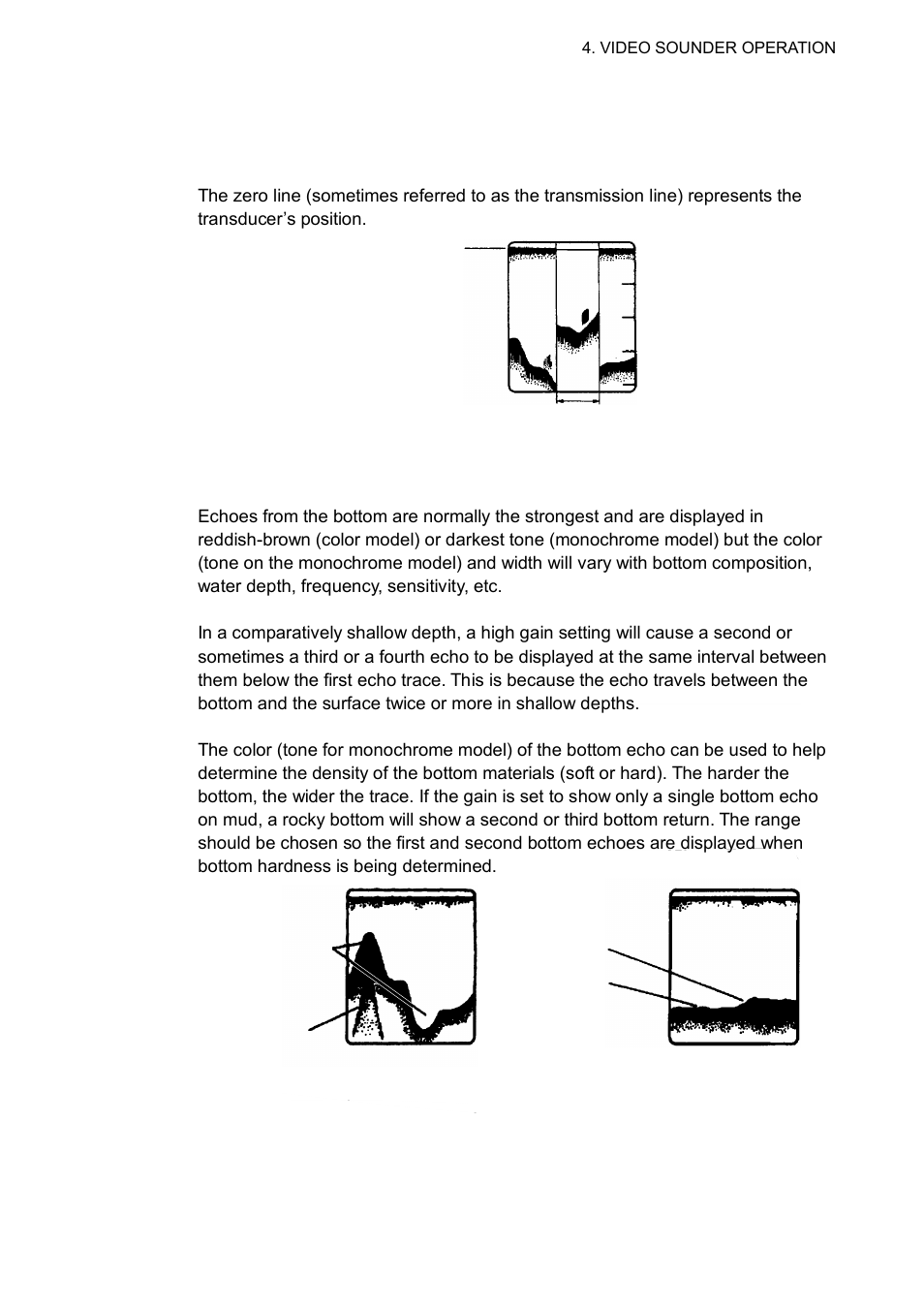 15 interpreting the sounder display | Furuno 1763C User Manual | Page 171 / 260