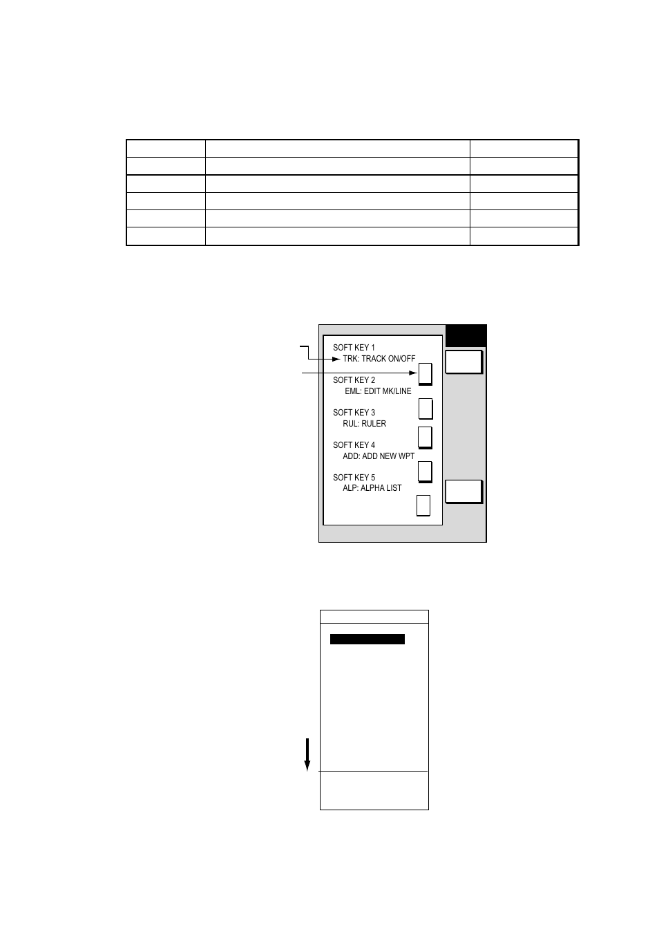 Plotter function key options | Furuno 1763C User Manual | Page 182 / 260