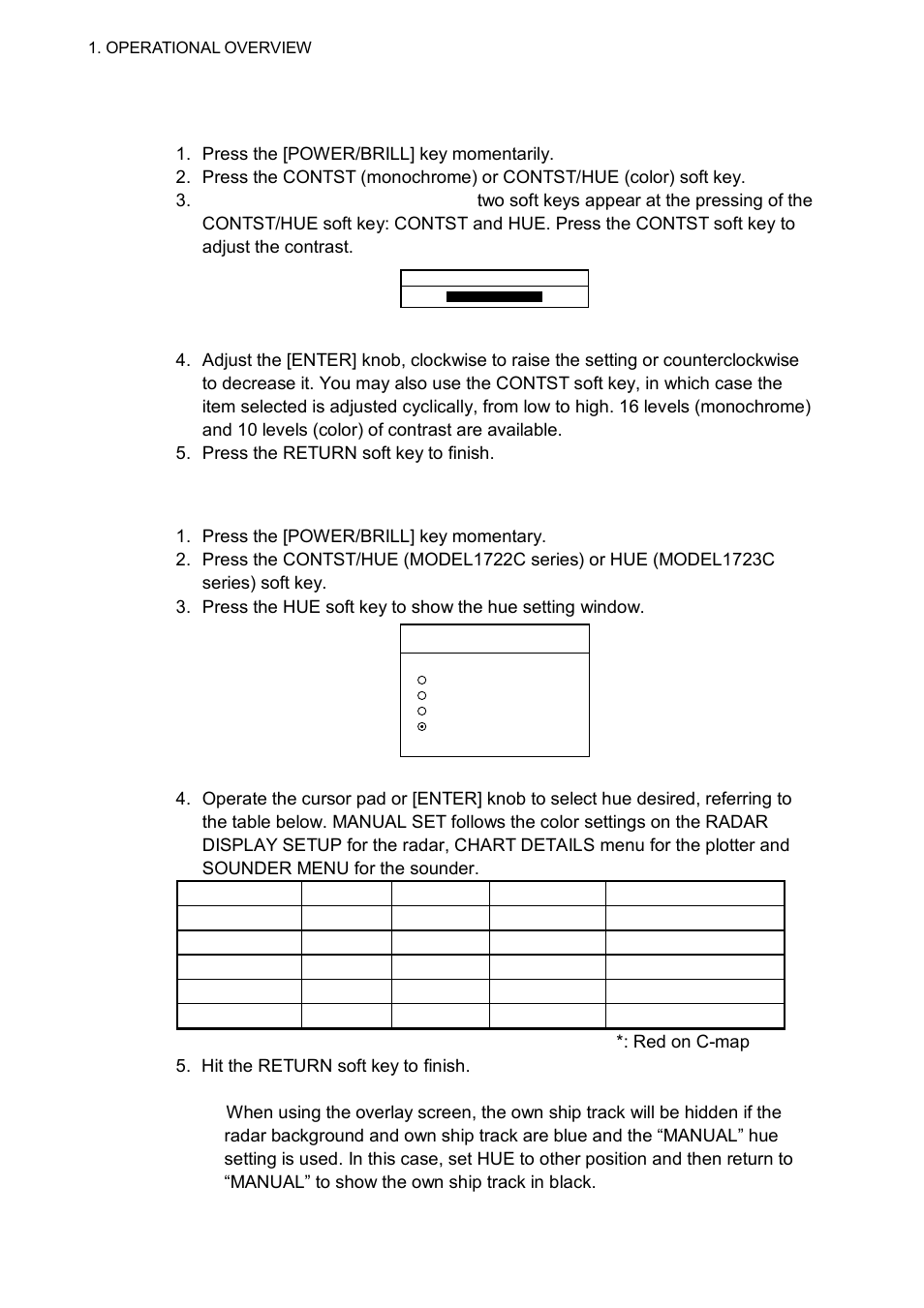 Furuno 1763C User Manual | Page 24 / 260