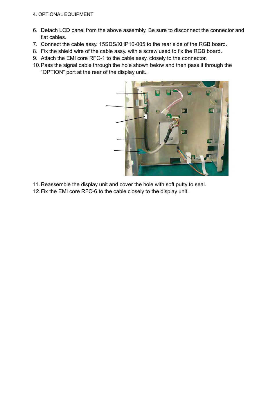 Furuno MARINERADAR FR-8122 User Manual | Page 38 / 56