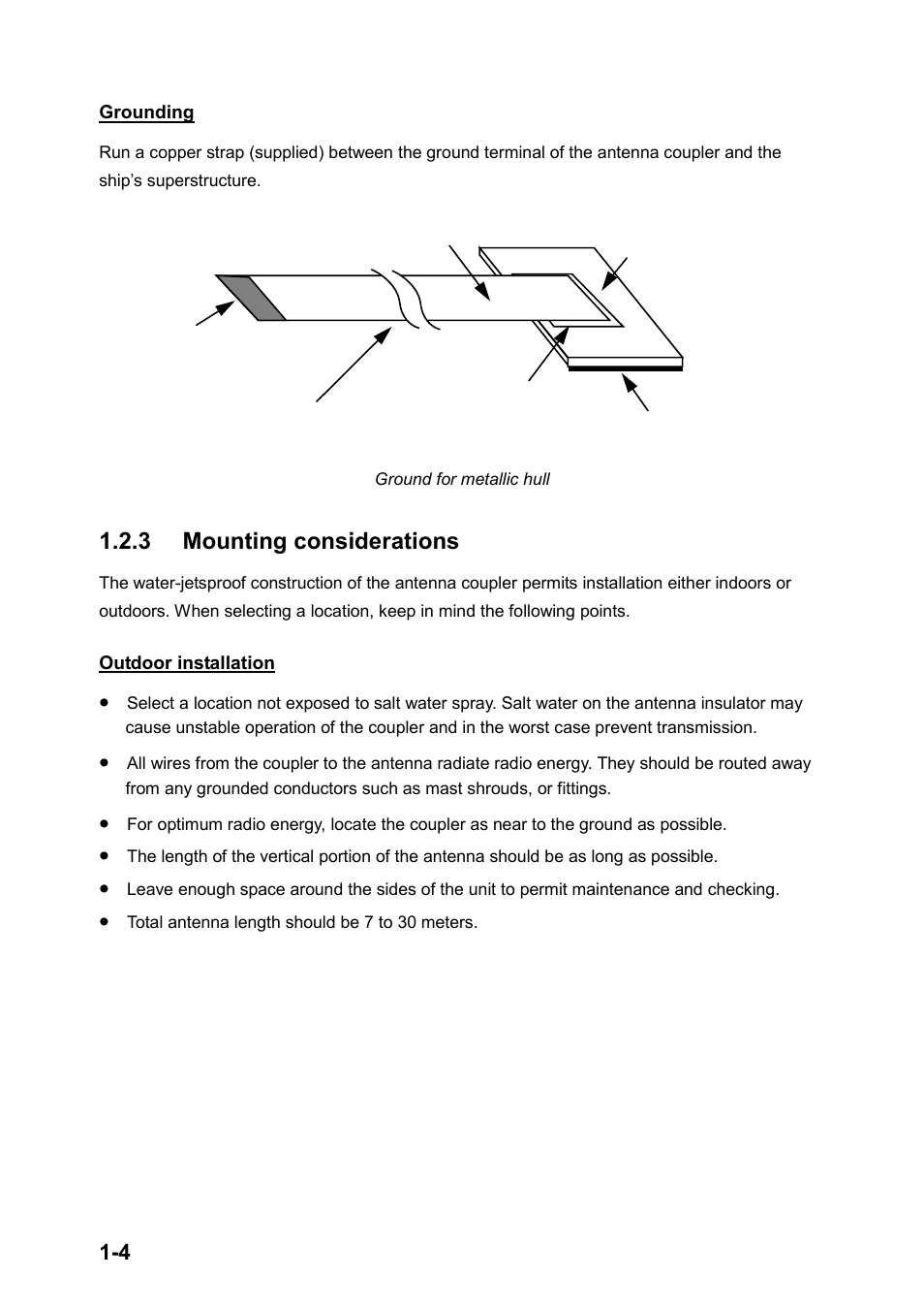 3 mounting considerations | Furuno FS-2570 User Manual | Page 12 / 76